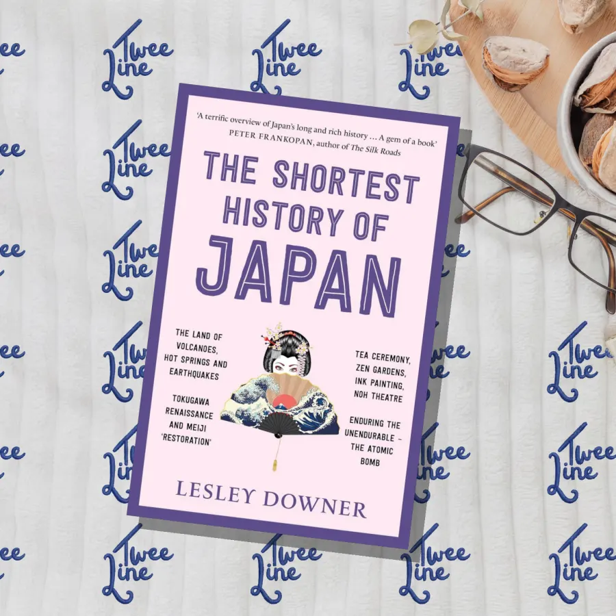 The Shortest History of Japan by Lesley Downer, front cover