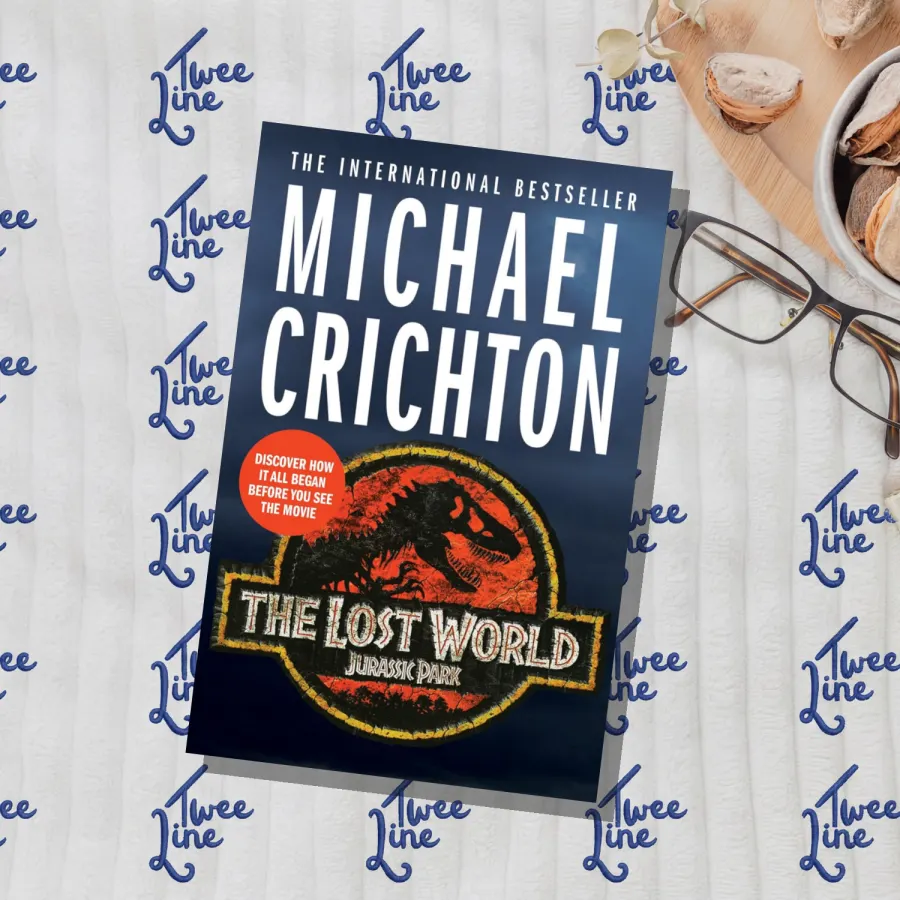 The Lost World by Michael Crichton, front cover