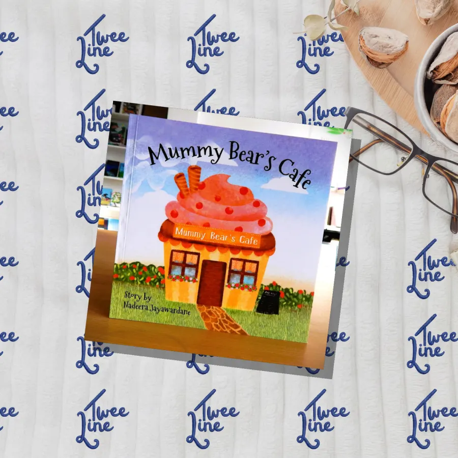 Mummy Bear’s Cafe by Nadeera Jayawardane, front cover