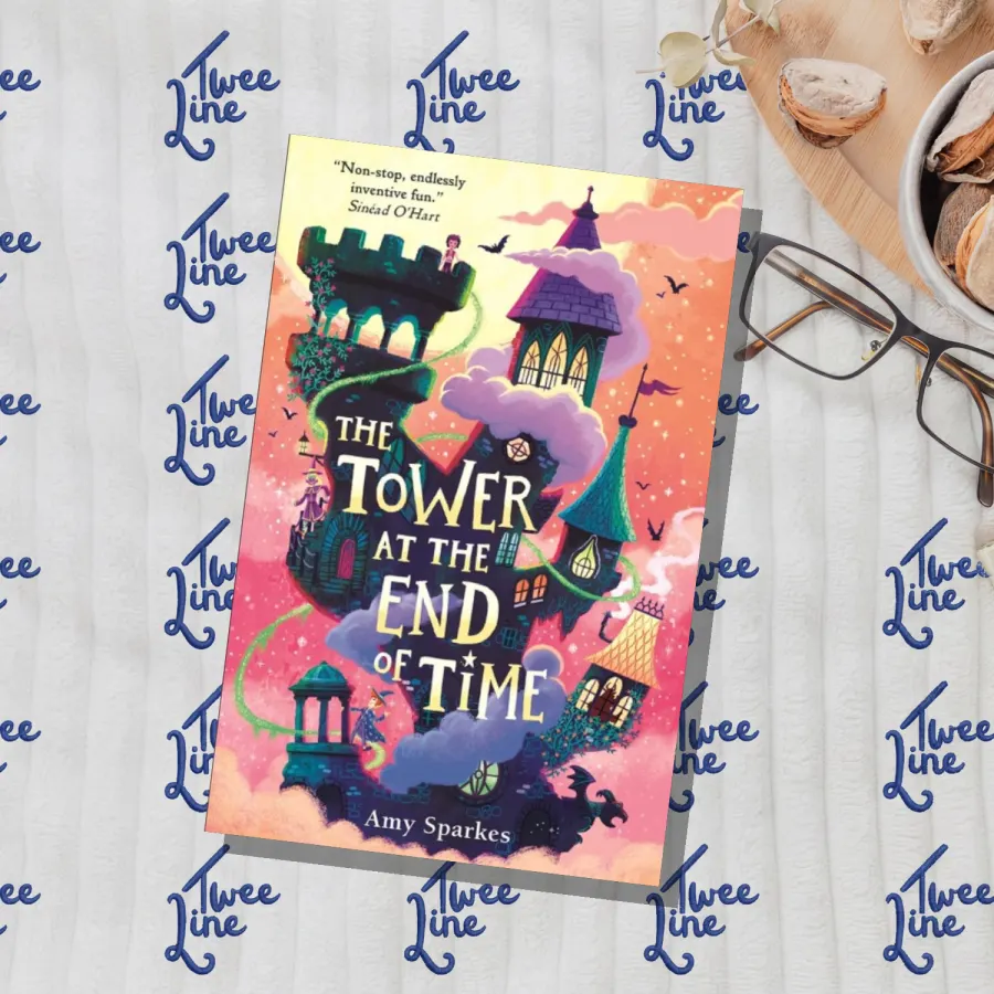 The Tower at the End of Time by Amy Sparkes, front cover