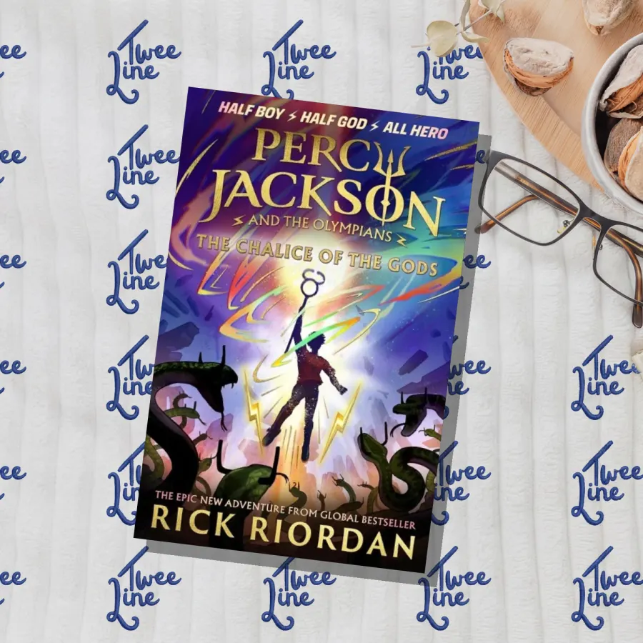 Percy Jackson and the Olympians - The Chalice of the Gods by Rick Riordan, front cover