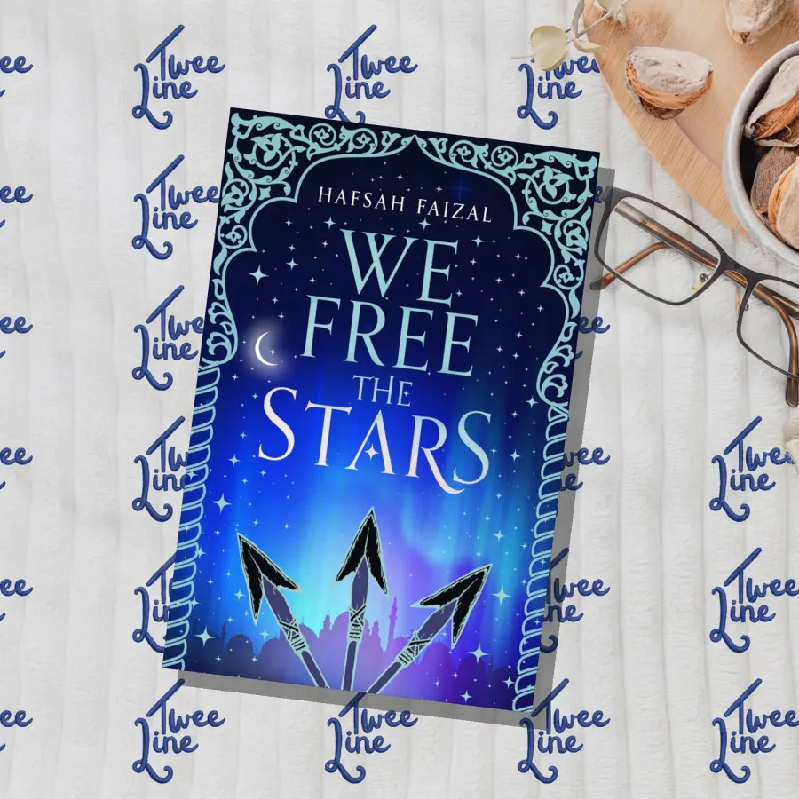 We Free the Stars by Hafsah Faizal, front cover