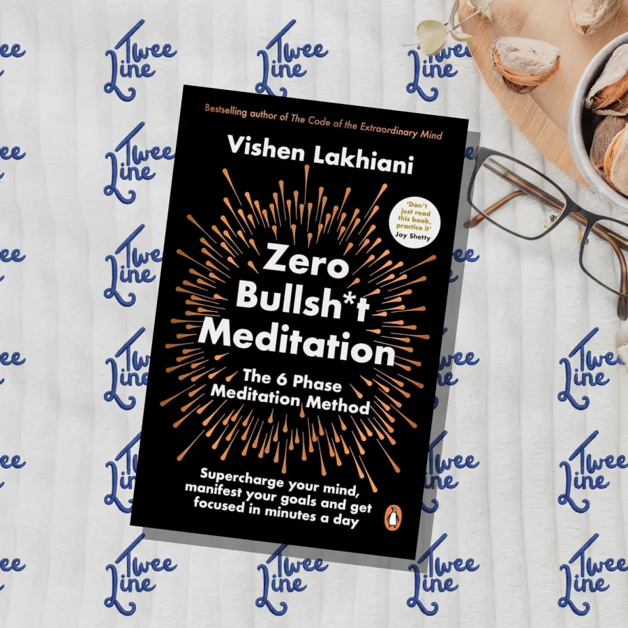 Zero Bullsh*T Meditation by Vishen Lakhiani, front cover