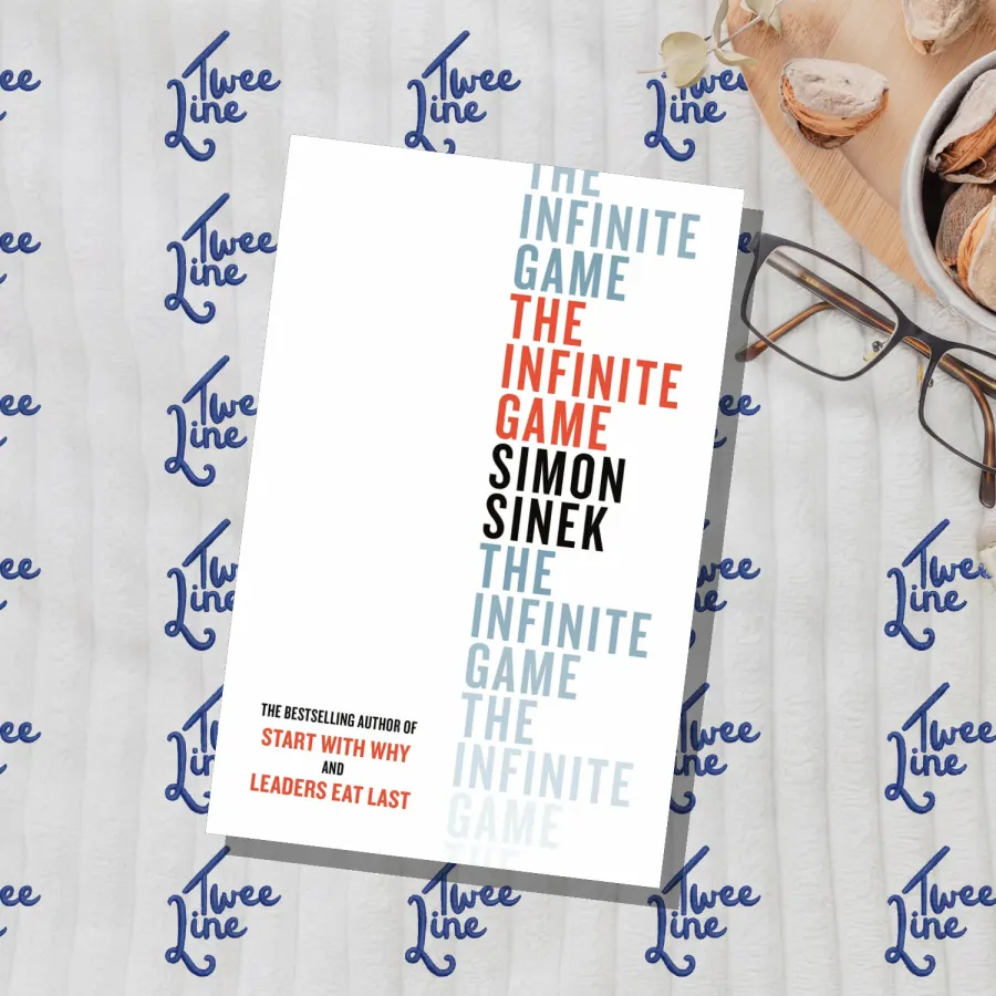 The Infinite Game by Simon Sinek, front cover