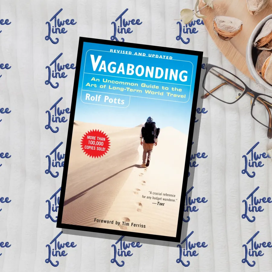 Vagabonding: An Uncommon Guide to the Art of Long-Term World Travel by Rolf Potts, front cover