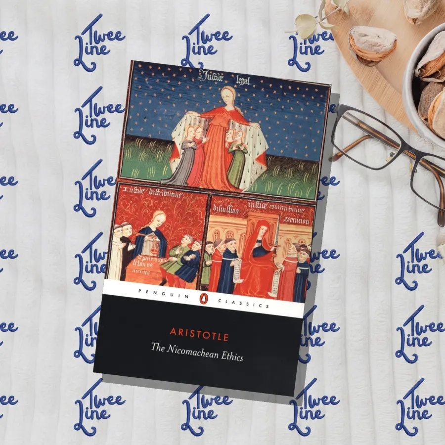 Nicomachean Ethics by Aristotle, front cover