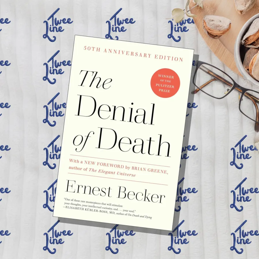 The Denial of Death by Dr. Ernest Becker, front cover