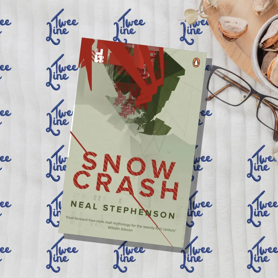 Snow Crash by Neal Stephenson, front cover