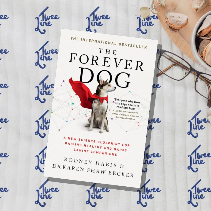 The Forever Dog: A New Science Blueprint for Raising Healthy and Happy Canine Companions by Karen Shaw Becker, front cover