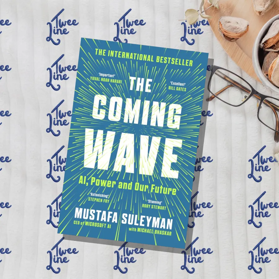 The Coming Wave: AI, Power and Our Future by Mustafa Suleyman, front cover