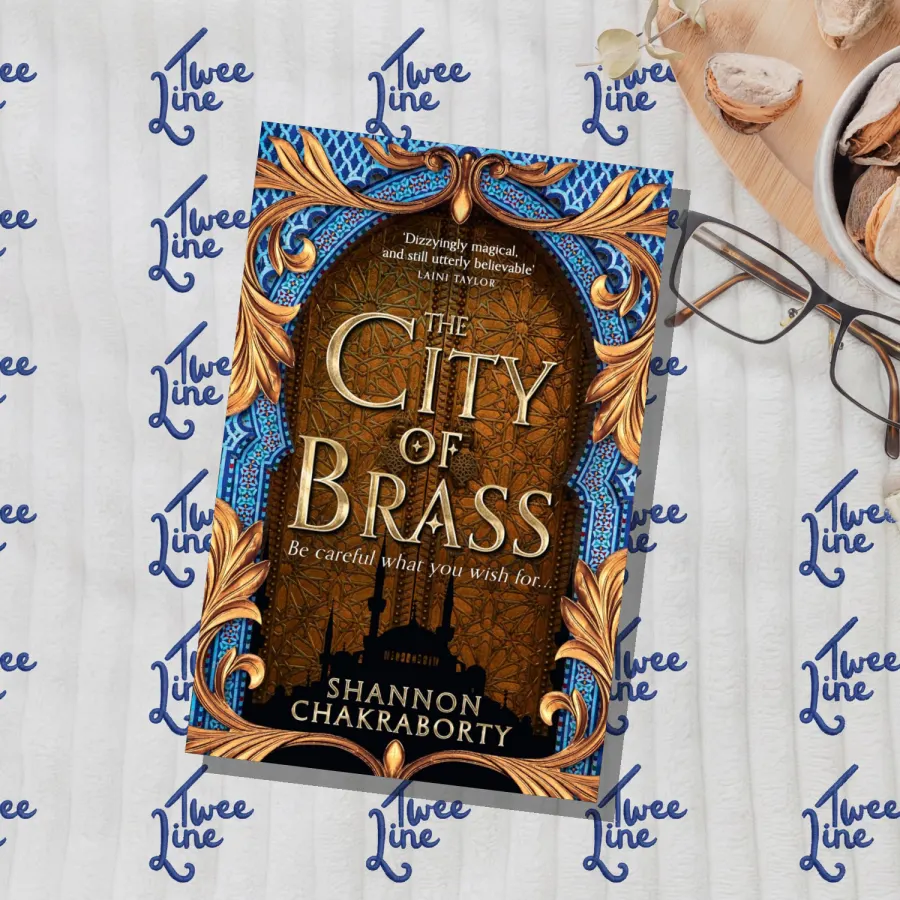 The City Of Brass by Shannon Chakraborty, front cover