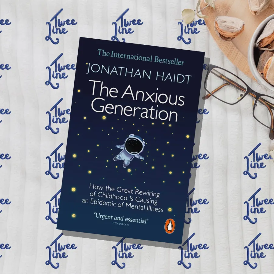 The Anxious Generation: How the Great Rewiring of Childhood Is Causing an Epidemic of Mental Illness by Jonathan Haidt, front cover