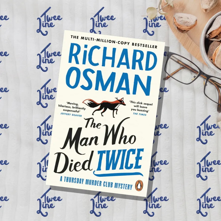 The Man Who Died Twice by Richard Osman, front cover