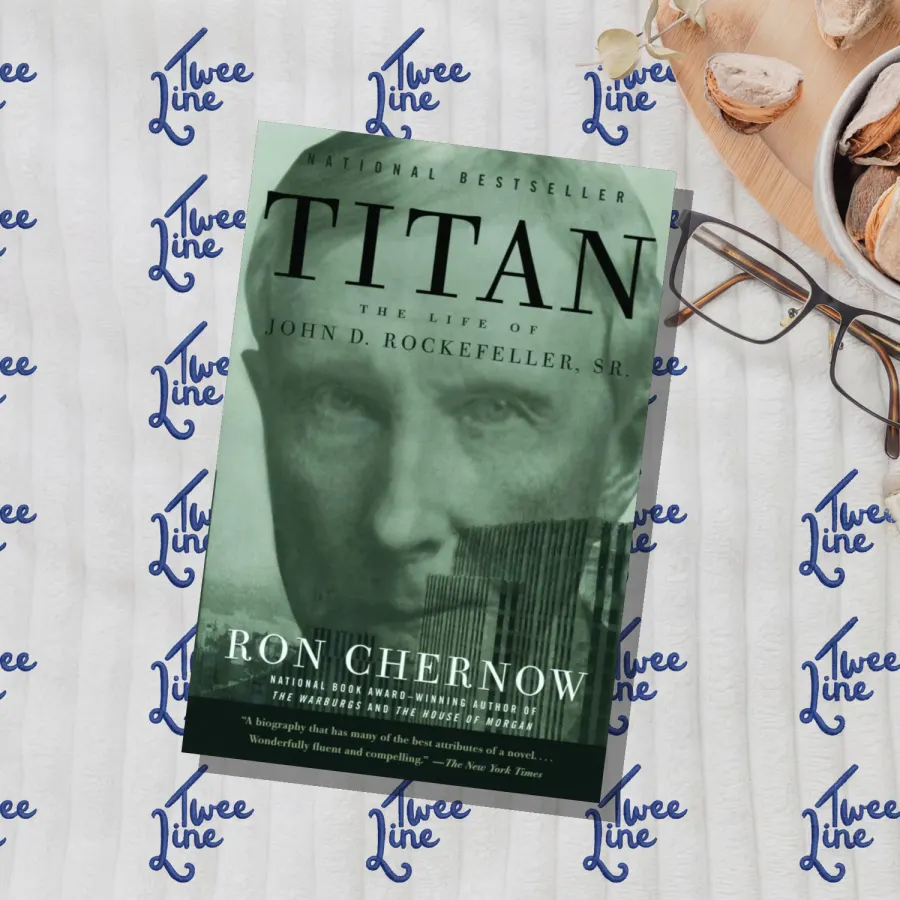 Titan: The Life of John D. Rockefeller, Sr. by Ron Chernow, front cover