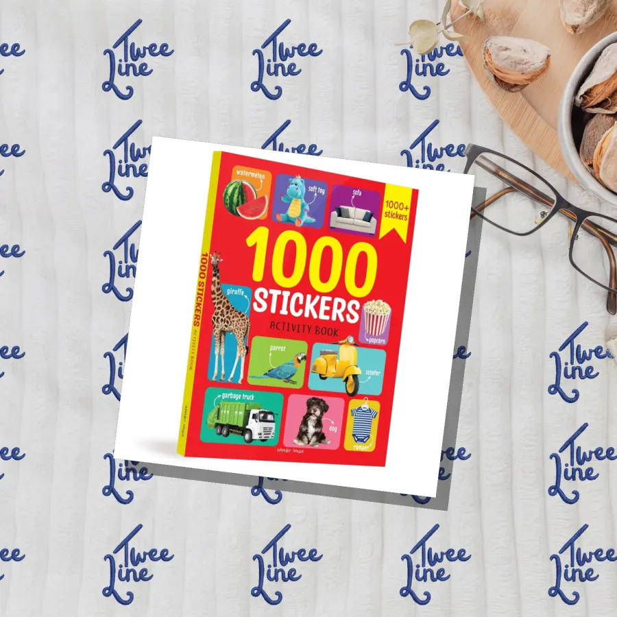 My First 1000 Stickers Activity Book by Wonder House Books, front cover