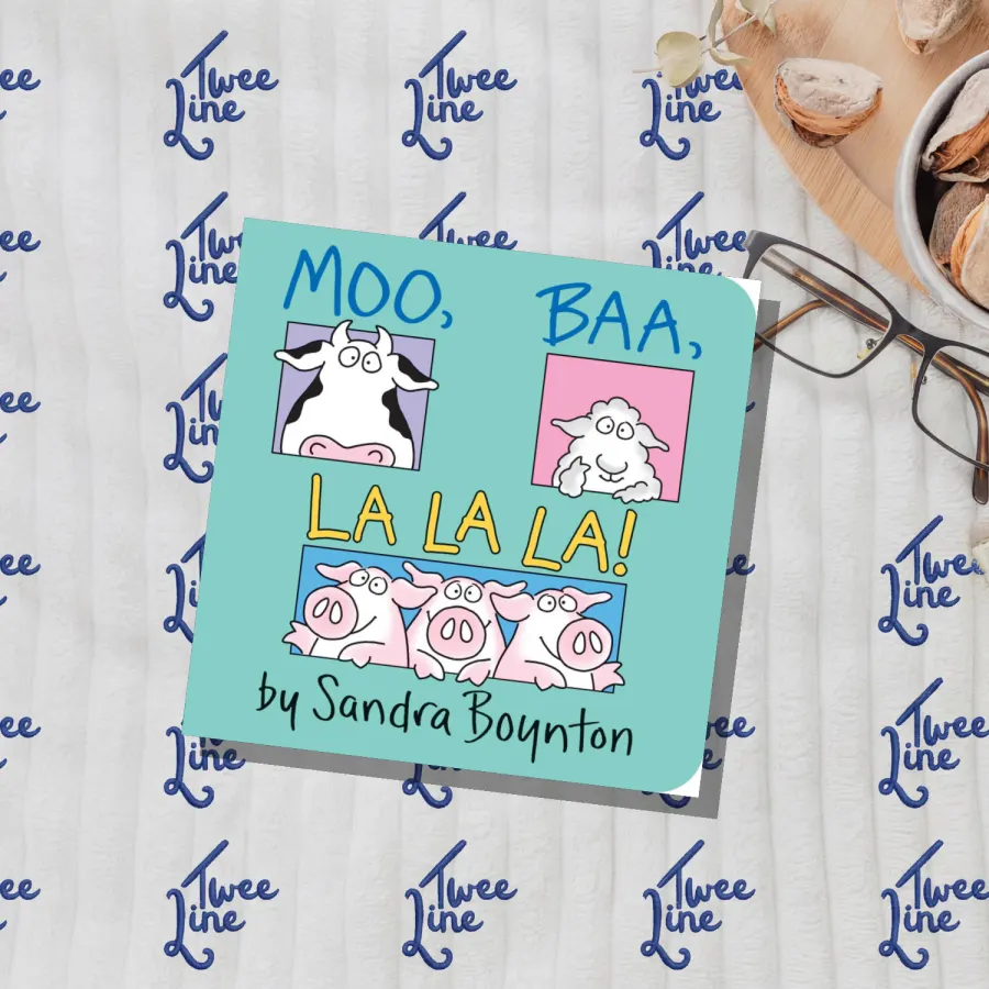 Moo, Baa, La La La! by Sandra Boynton, front cover