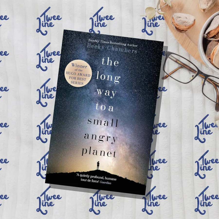 The Long Way To A Small Angry Planet by Becky Chambers, front cover