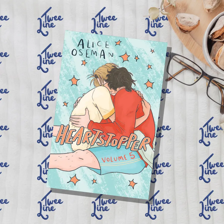 Heartstopper Volume 5 by Alice Oseman, front cover