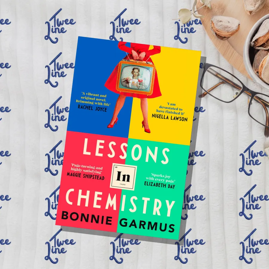 Lessons in Chemistry (Doubleday) by Bonnie Garmus, front cover