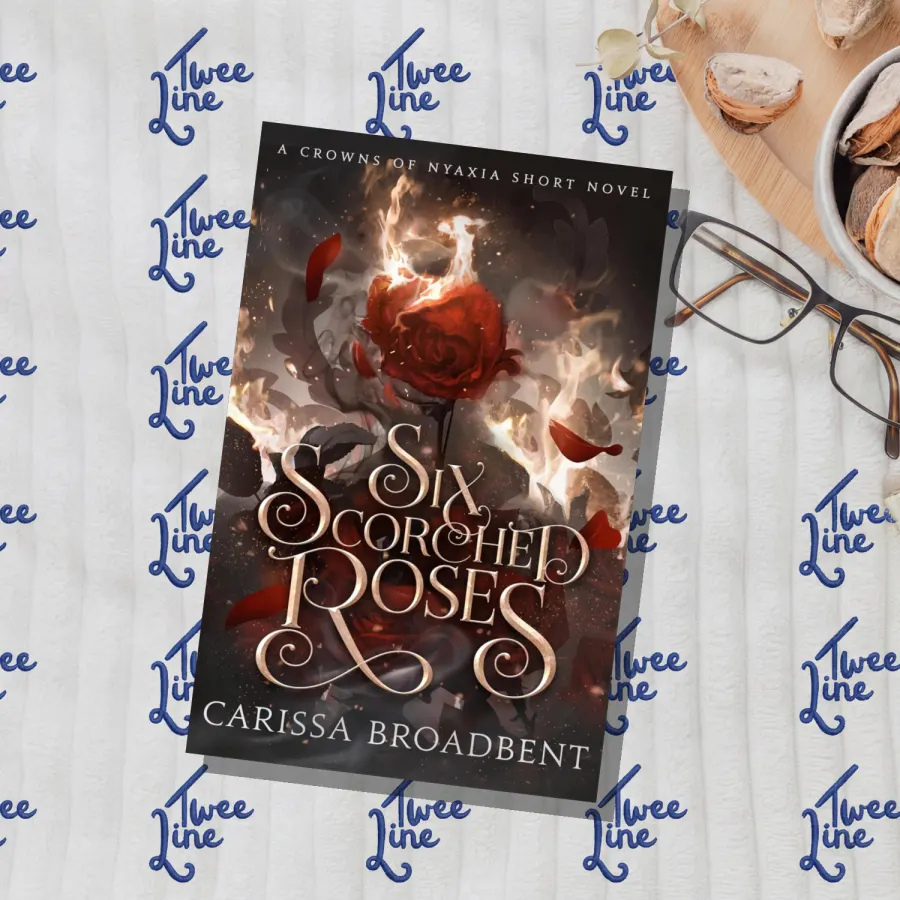 Six Scorched Roses by Carissa Broadbent, front cover
