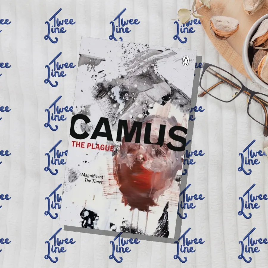 The Plague by Albert Camus, front cover