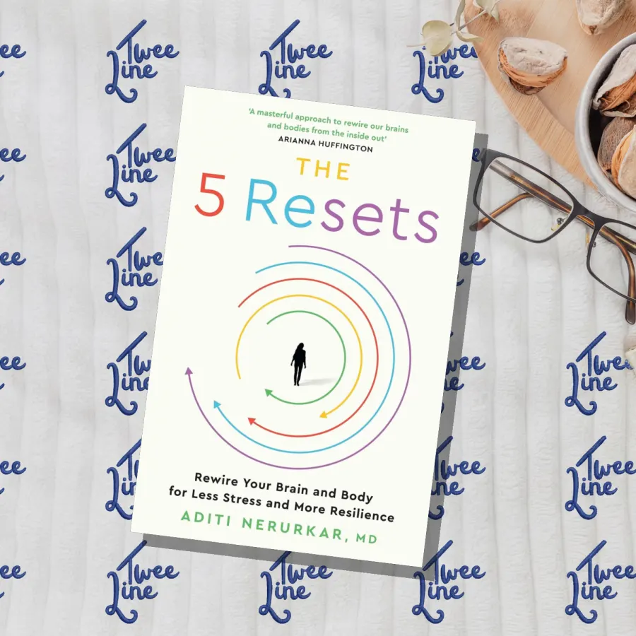 The 5 Resets: Rewire Your Brain and Body for Less Stress and More Resilience by Dr. Aditi Nerurkar, front cover