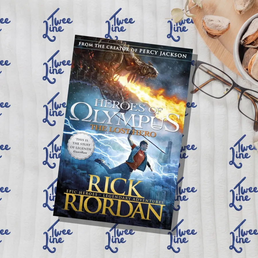 Heroes Of Olympus - The Lost Hero by Rick Riordan, front cover