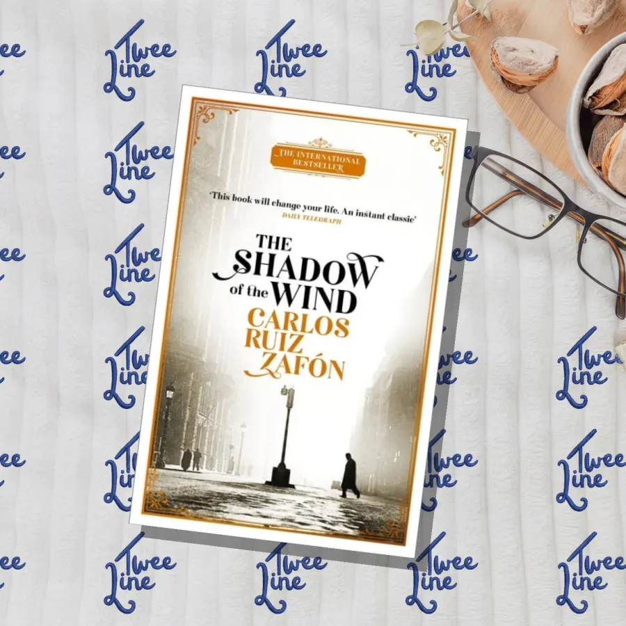 The Shadow of the Wind by Carlos Ruiz Zafon, front cover