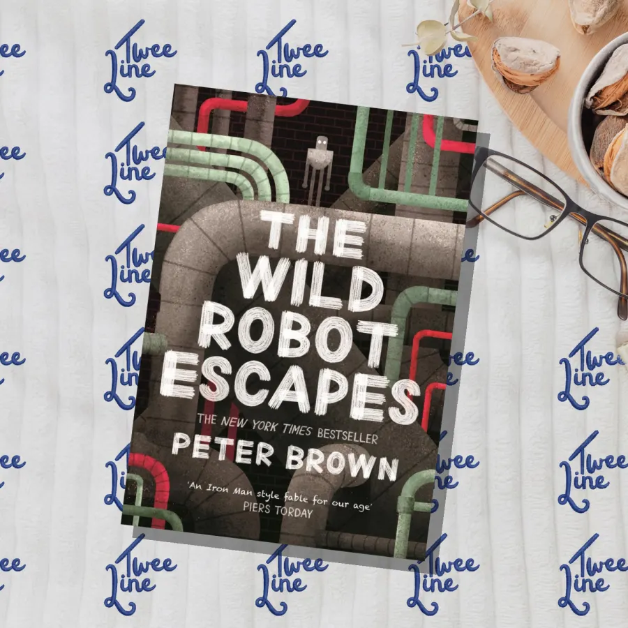 The Wild Robot Escapes by Peter Brown, front cover