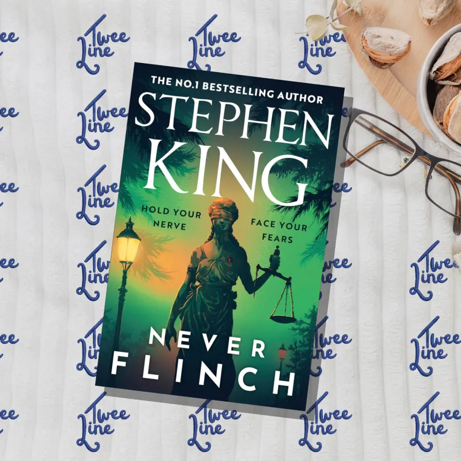 Never Flinch by Stephen King, front cover