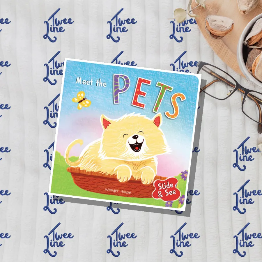Slide And See - Meet The Pets by Wonder House Books, front cover