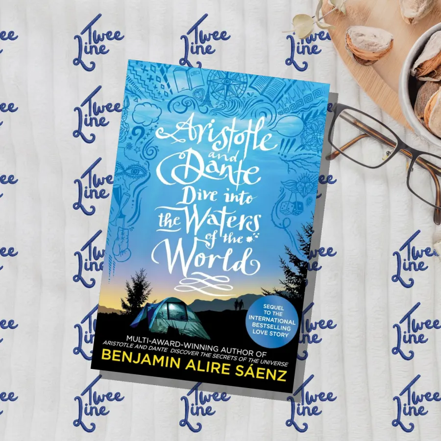 Aristotle and Dante Dive Into the Waters of the World by Benjamin Alire Saenz, front cover