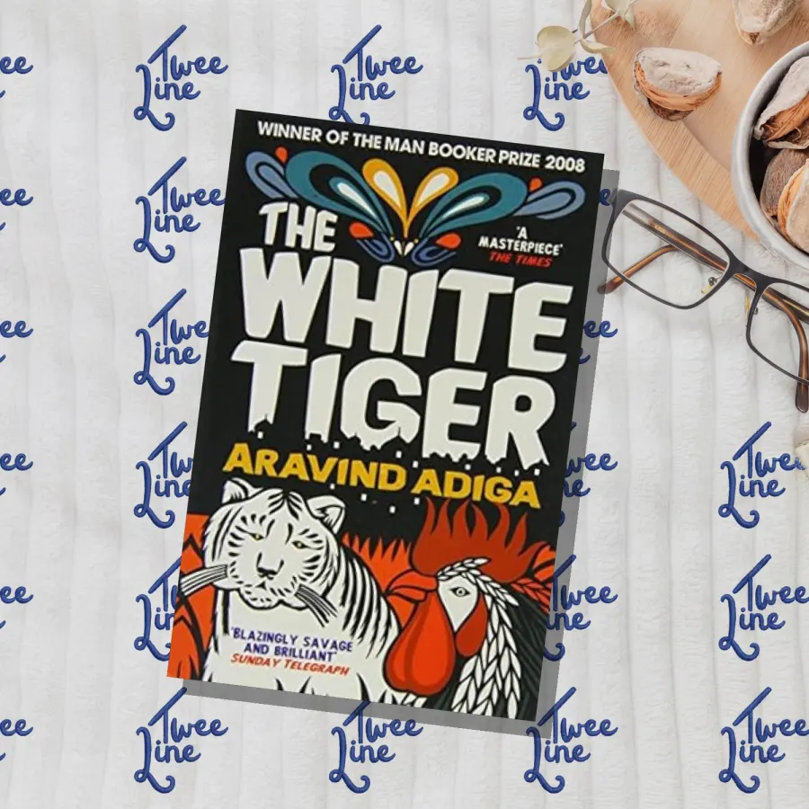 The White Tiger by Aravind Adiga, front cover