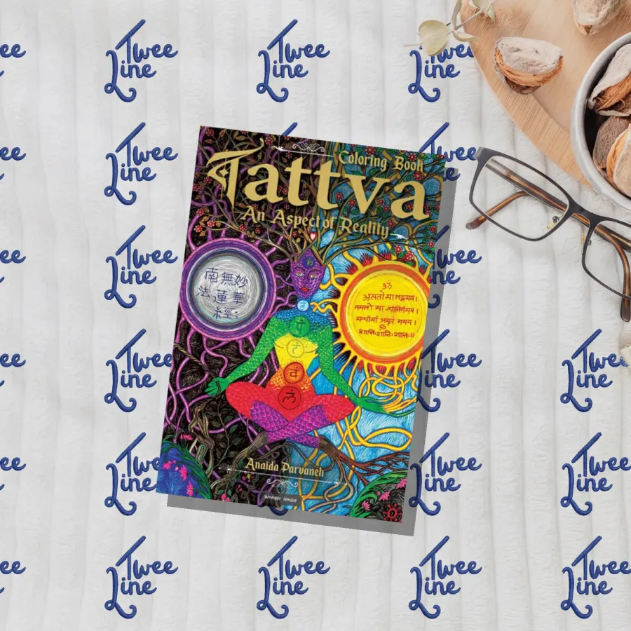 Tattva - An Aspect of Reality (Colouring Book) by Anaida Parvaneh, front cover