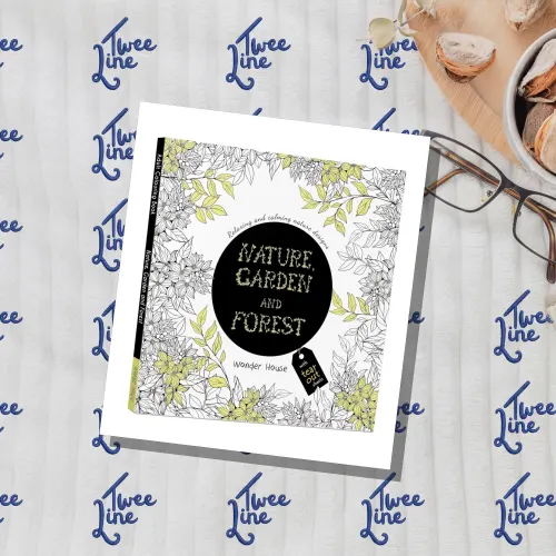 Nature, Garden and Forest: Colouring Book for Adults