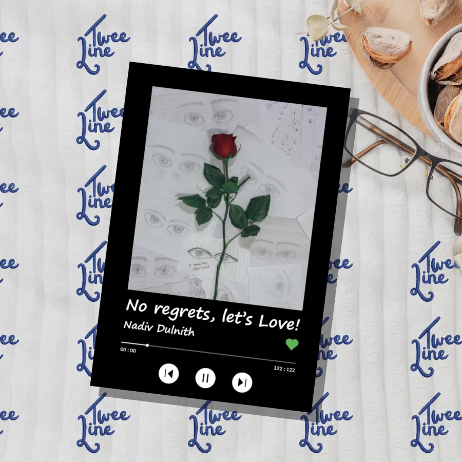 No regrets, let’s Love! by Nadiv Dulnith, front cover