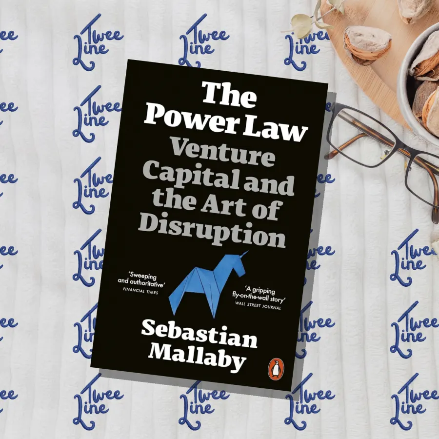 The Power Law: Venture Capital and the Art of Disruption by Sebastian Mallaby, front cover