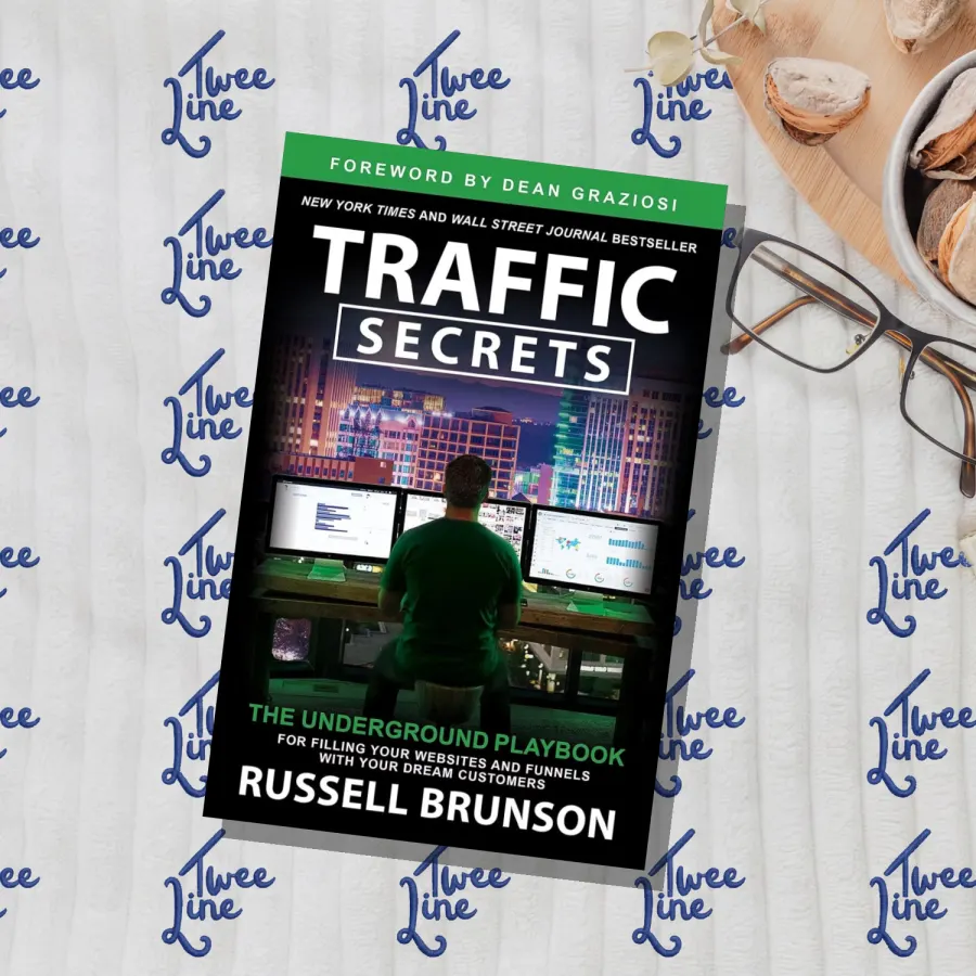 Traffic Secrets: The Underground Playbook for Filling Your Websites and Funnels with Your Dream Customers by Russell Brunson, front cover