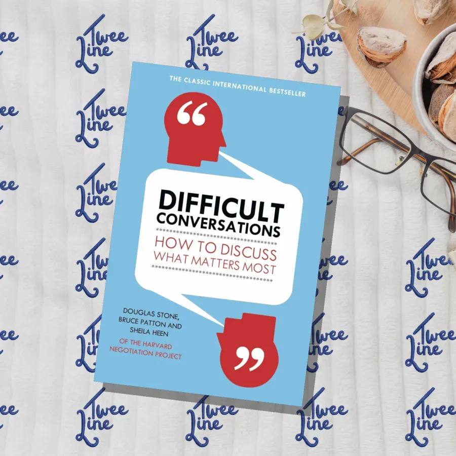 Difficult Conversations: How to Discuss What Matters Most by Bruce Patton, front cover