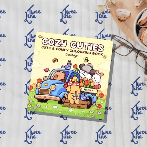 Cozy Cuties: Cute &amp;amp; Comfy Colouring Book