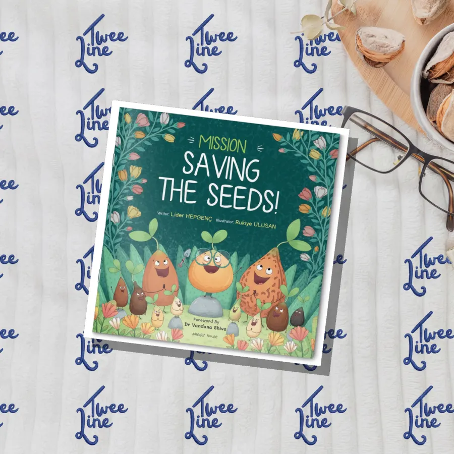 Mission Saving the Seeds! by Wonder House Books, front cover