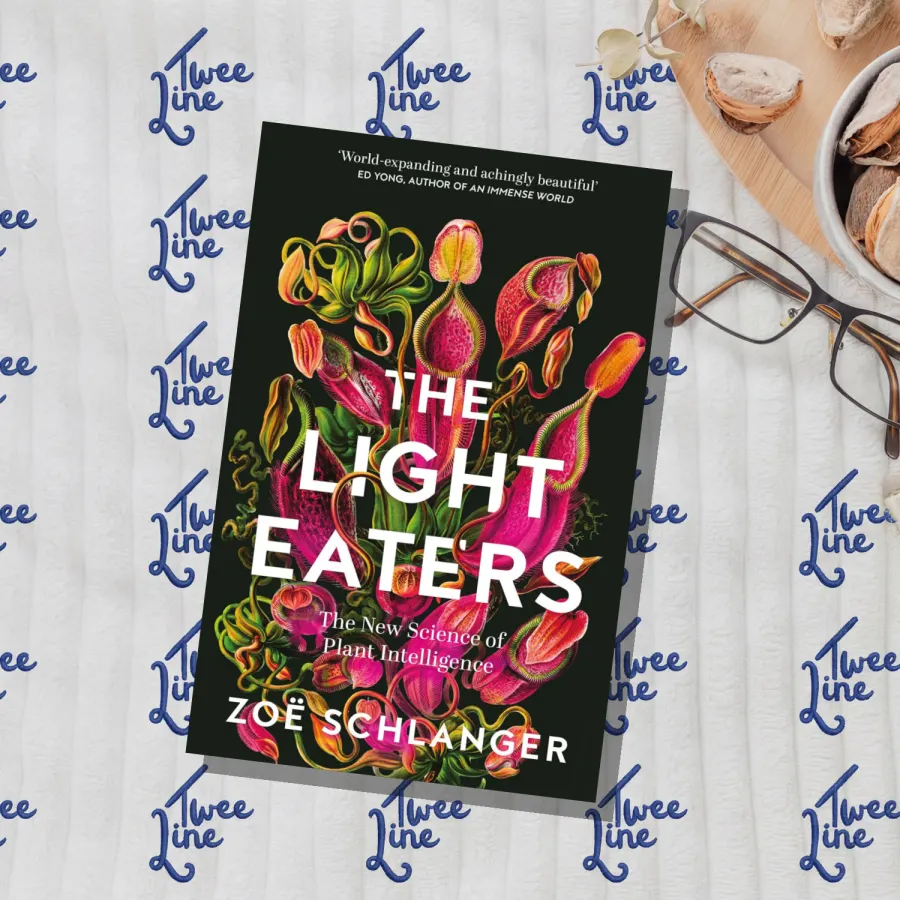 The Light Eaters: The New Science of Plant Intelligence by Zoe Schlanger, front cover