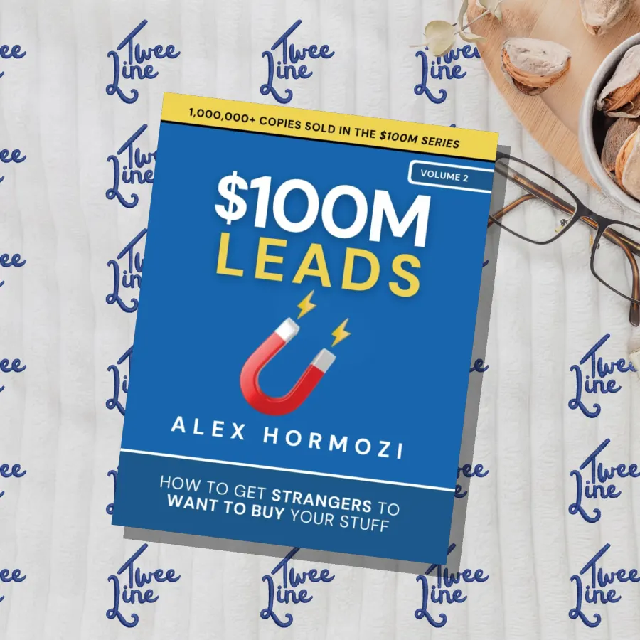 $100M Leads: How to Get Strangers To Want To Buy Your Stuff by Alex Hormozi, front cover