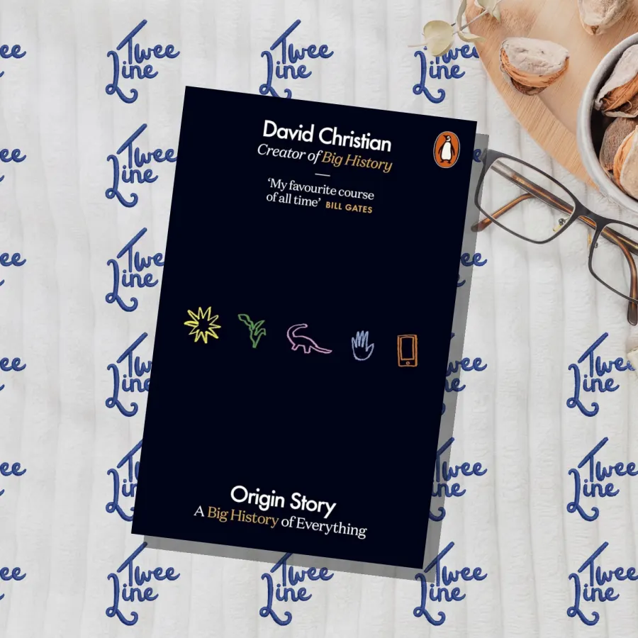 Origin Story: A Big History of Everything by David Christianis, front cover