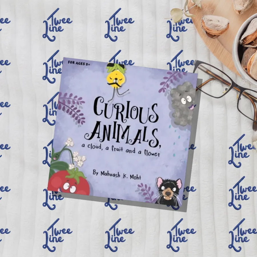 Curious Animals, A Cloud, A Fruit And A Flower by Mahvash K. Mohtadullah, front cover