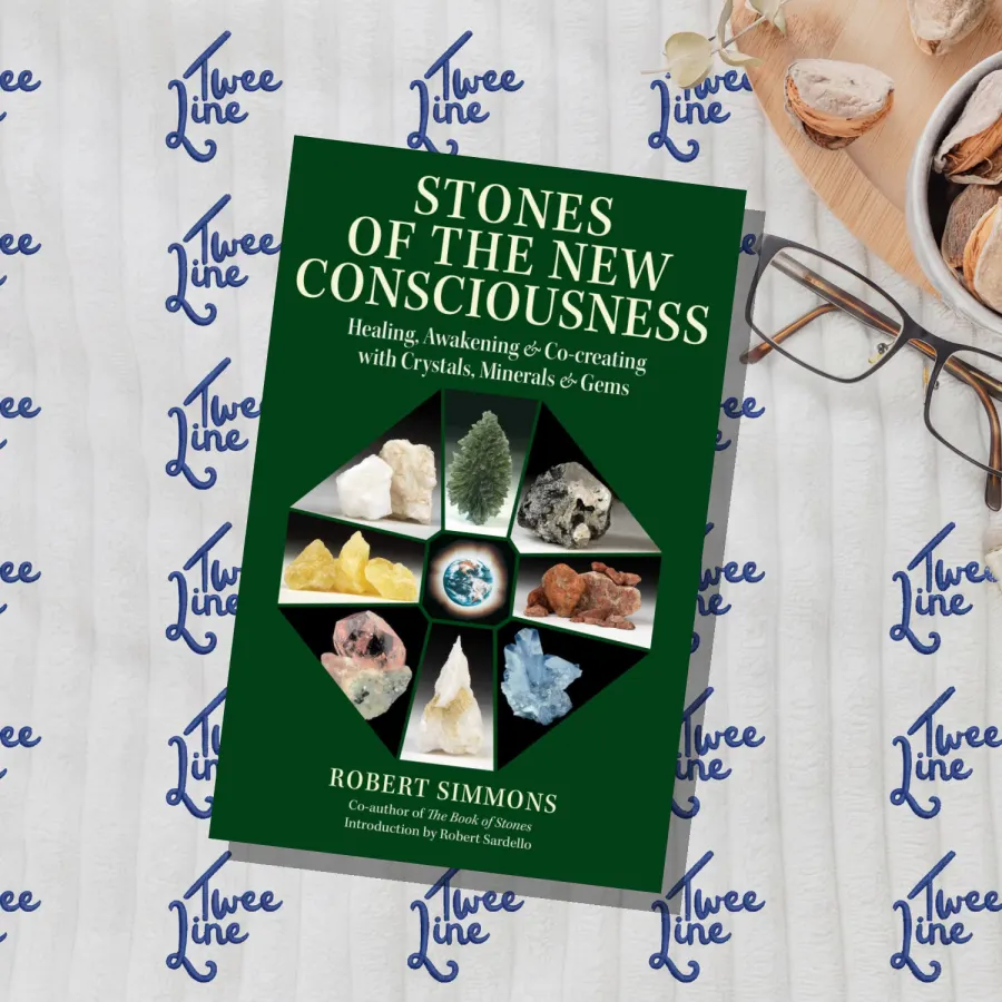 Stones of the New Consciousness: Healing, Awakening, and Co-creating with Crystals, Minerals, and Gems by Robert Simmons, front cover