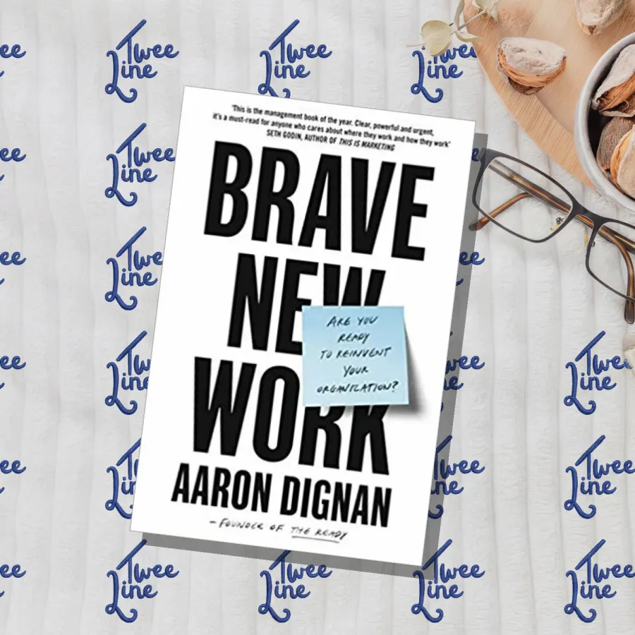Brave New Work by Aaron Dignan, front cover