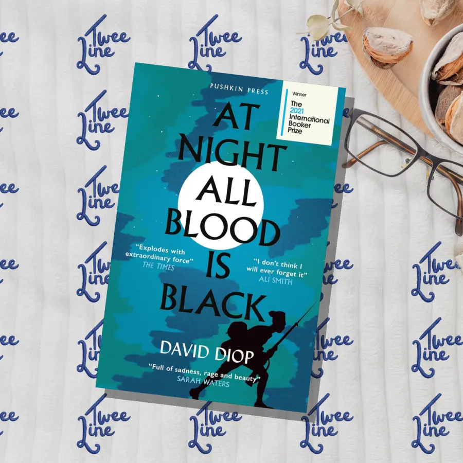 At Night All Blood Is Black by David Diop, front cover