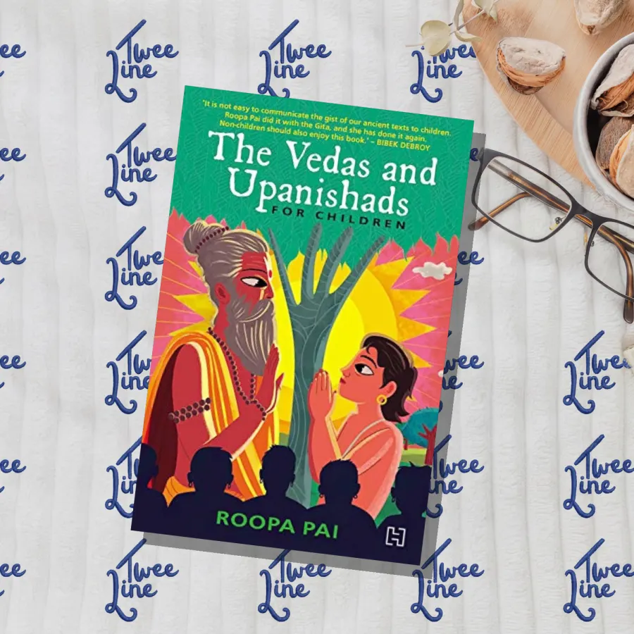 The Vedas and Upanishads for Children by Roopa Pai, front cover