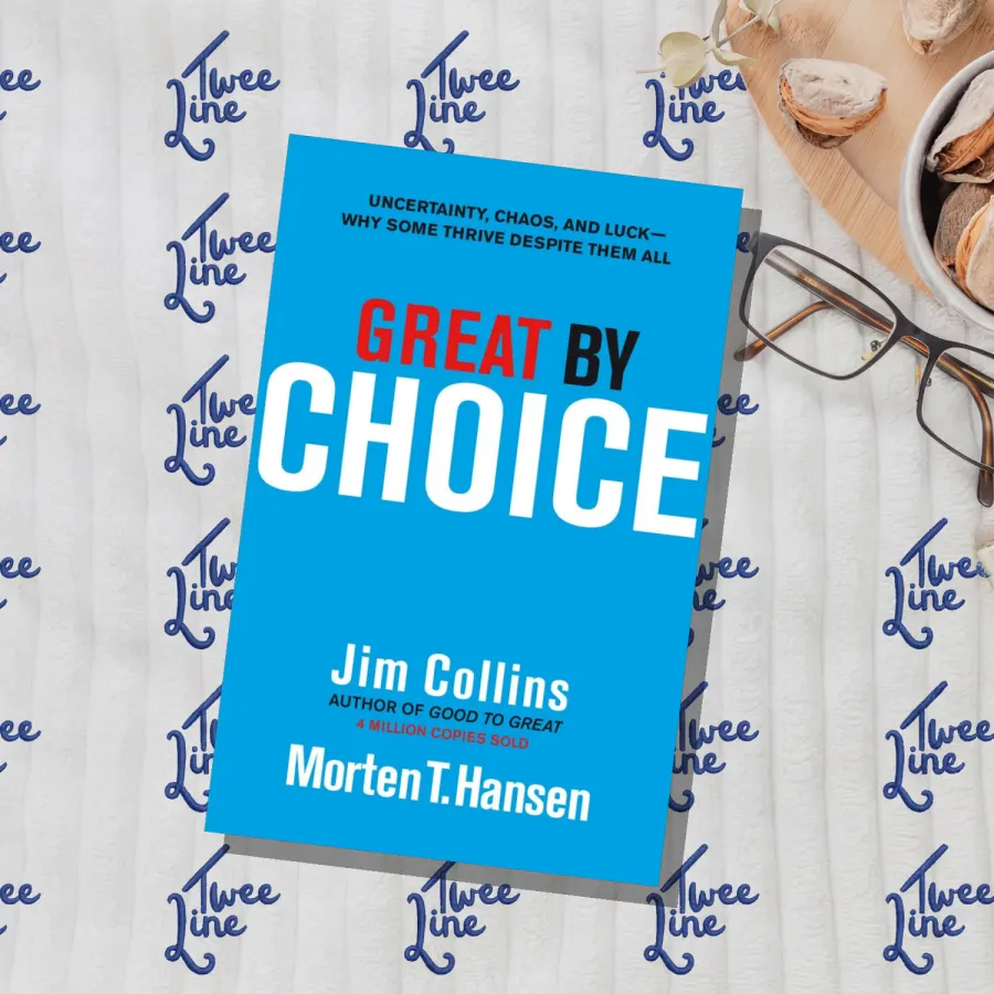 Great by Choice: Uncertainty, Chaos and Luck - Why Some Thrive Despite Them All by Jim Collins, front cover